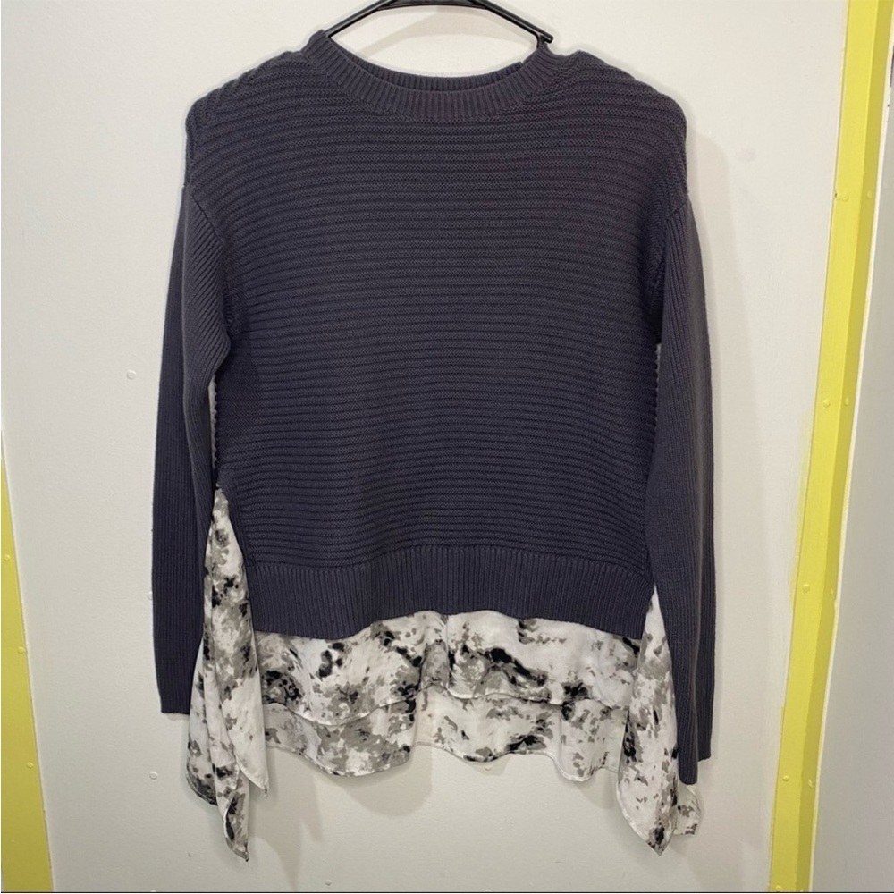 Simply Vera Vera Wang Mock Layer Sweater Small
